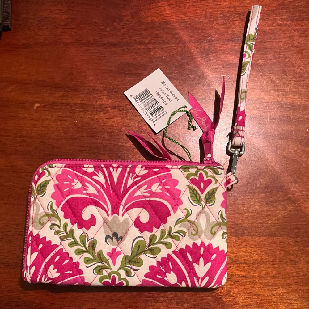 Vera Bradley Julep Tulip Zip Zip Wrislet